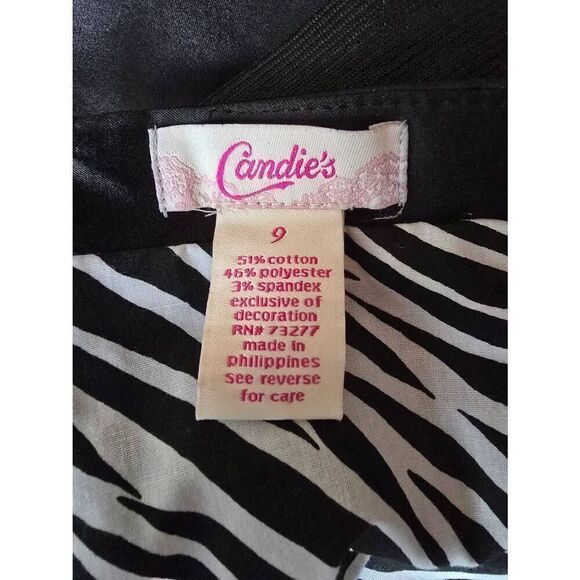 Candies Strapless Cocktail Dress Sz 9 - Picture 7 of 11